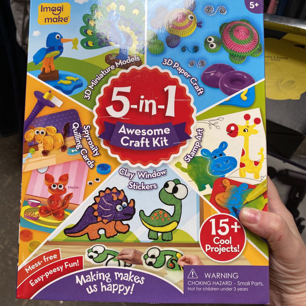 IMAGI MAKE 5-IN-1 AWESOME CRAFT KIT
