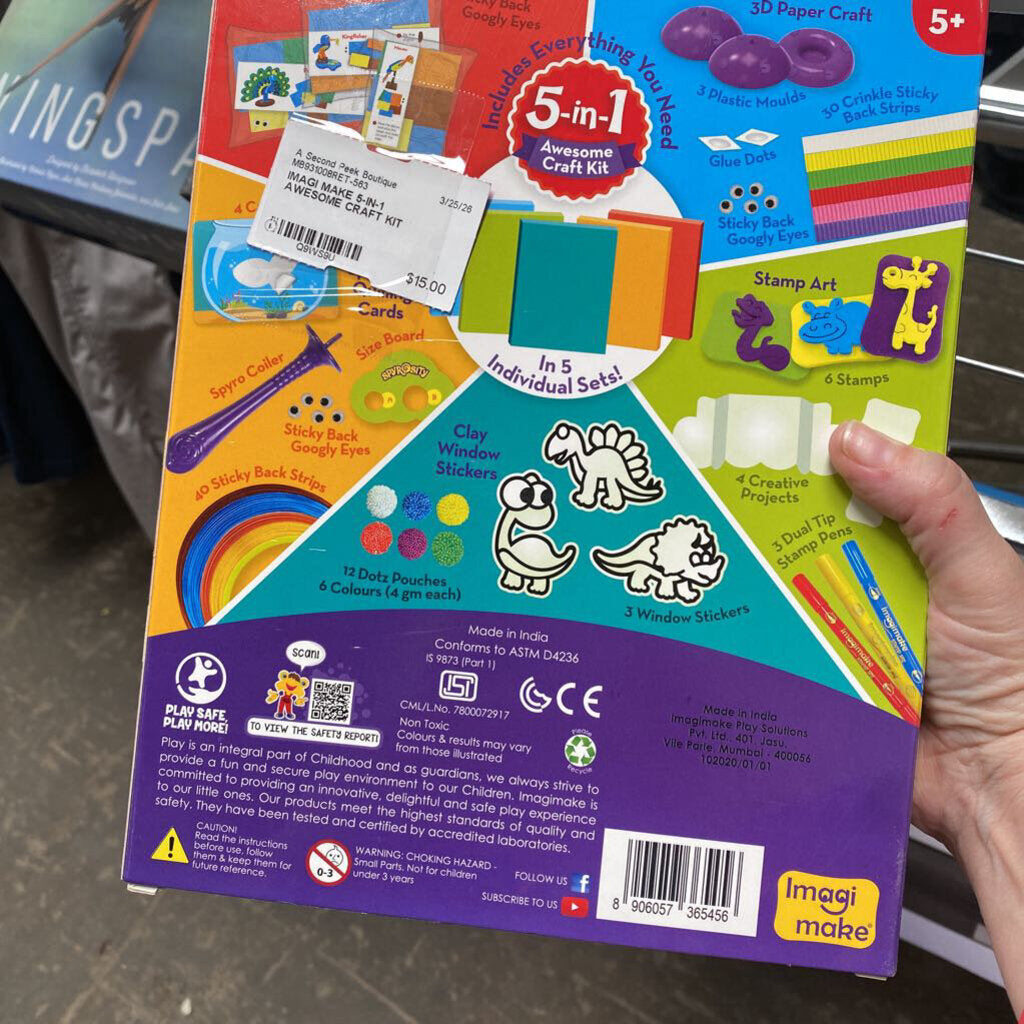 IMAGI MAKE 5-IN-1 AWESOME CRAFT KIT