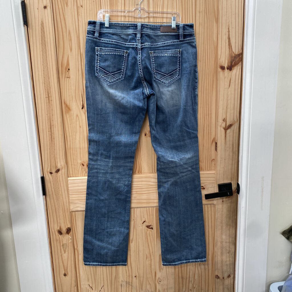 WOMENS ROCK N ROLL DENIM BOYFRIEND JEANS 31