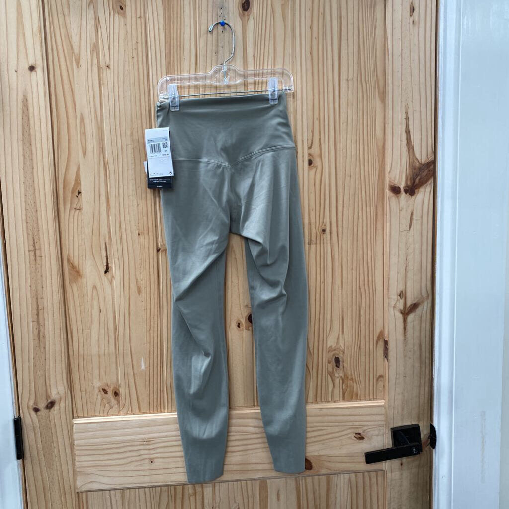 WOMENS NIKE DK TAUPE LEGGINGS XS NWT