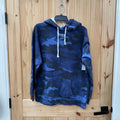 WOMENS VS PINK BLUE CAMO HOODIE M