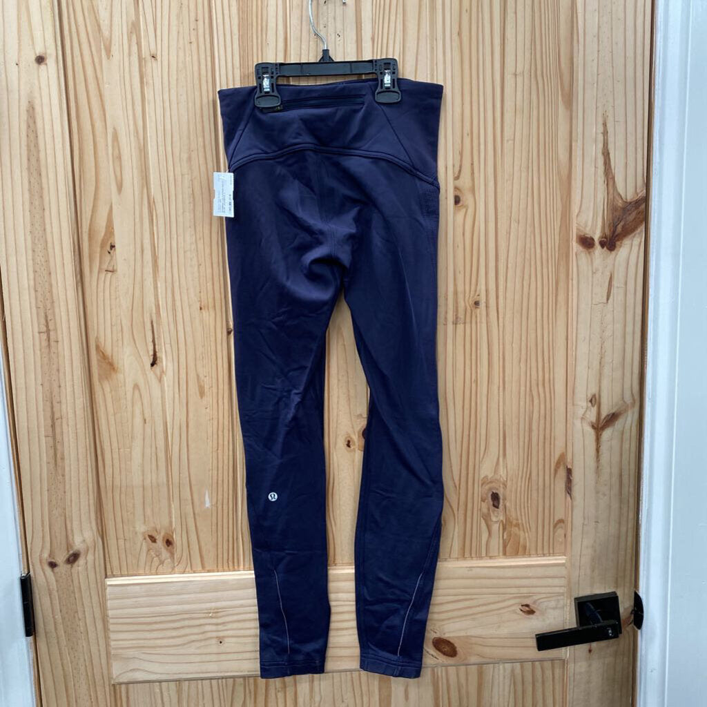 WOMENS LULULEMON NAVY BLUE LEGGINGS 4