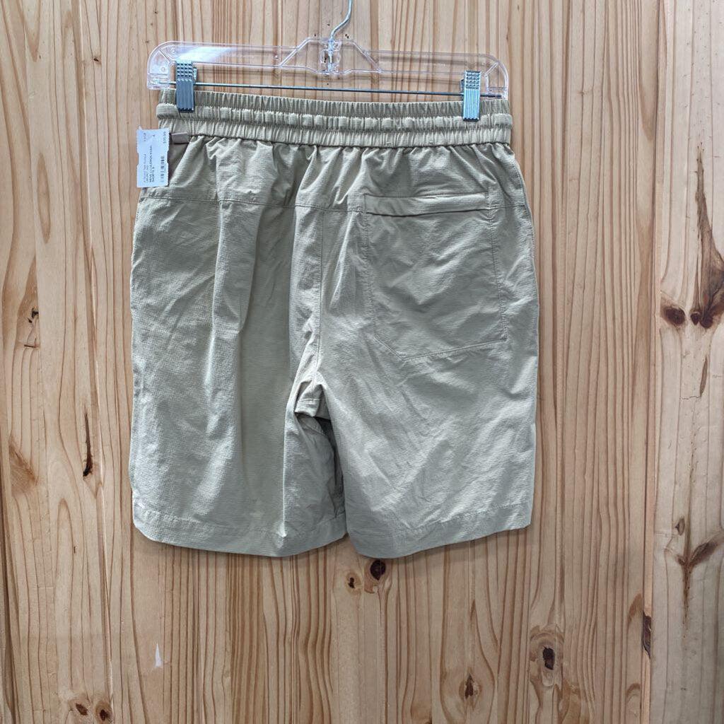 MENS LULULEMON KHAKI SHORTS S