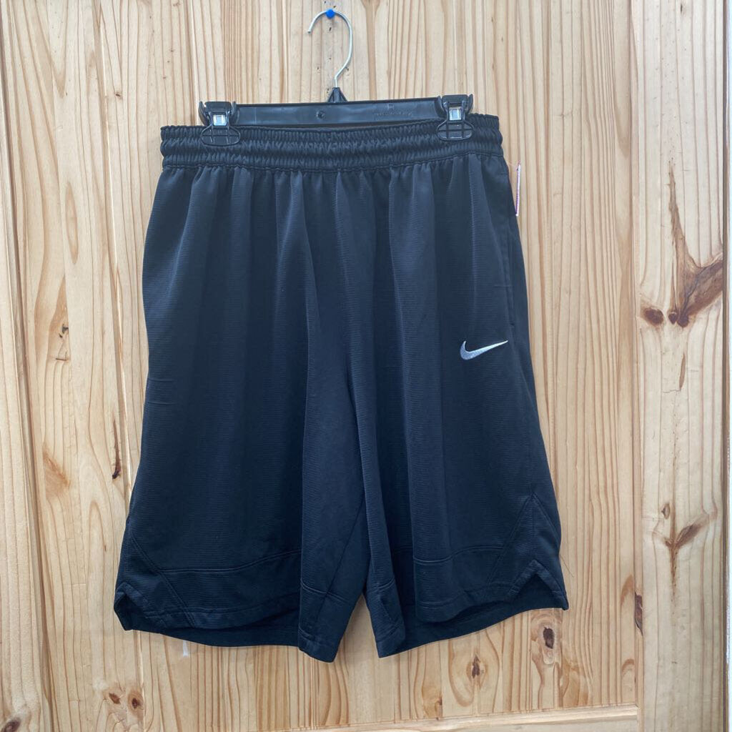 MENS NIKE SHORTS BLK/WHITE XL