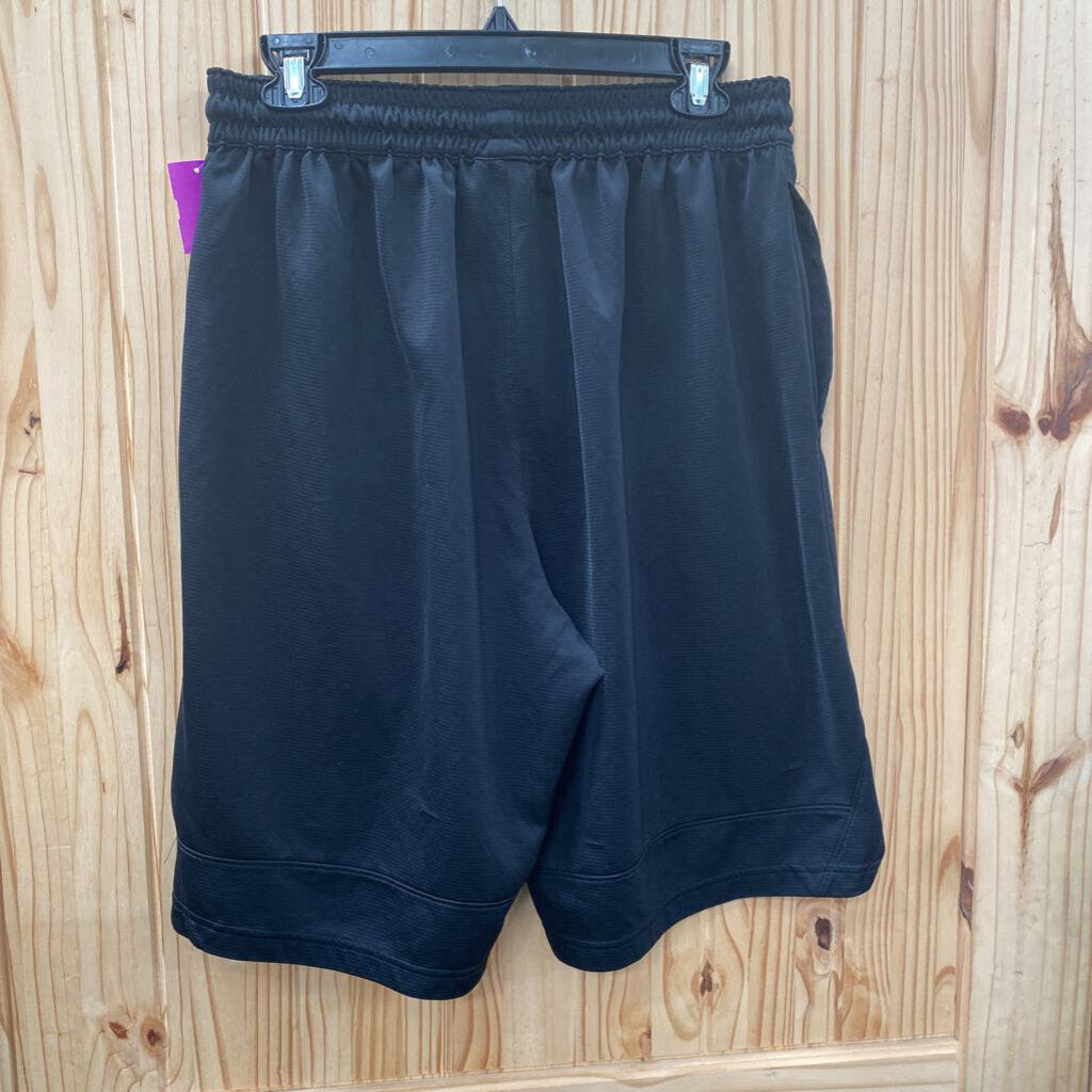 MENS NIKE SHORTS BLK/WHITE XL