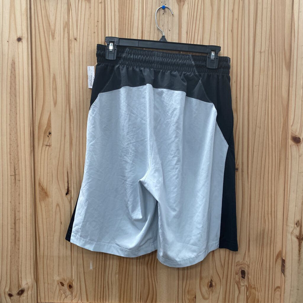 MENS NIKE SHORTS BLK/WHITE/DK GREY S