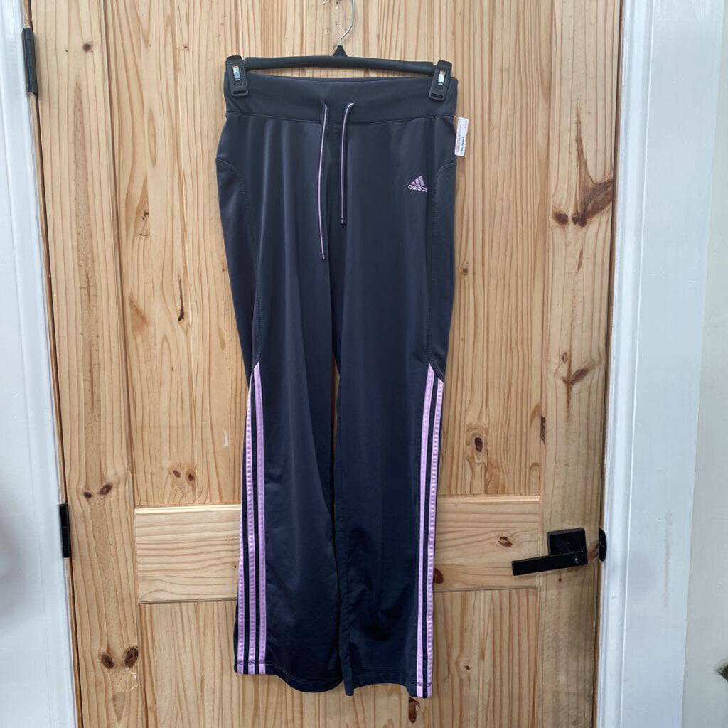 WOMENS ADIDAS LILAC/DK GREY JOGGERS S