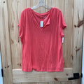 WOMENS 24/7 CORAL SHIRT XXL NWT
