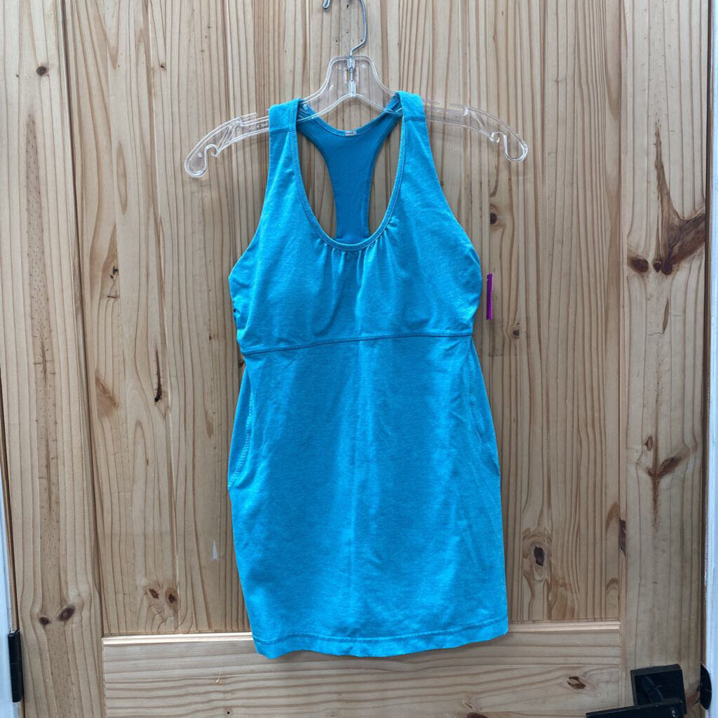 WOMENS LULULEMON LT BLUE TANK 10
