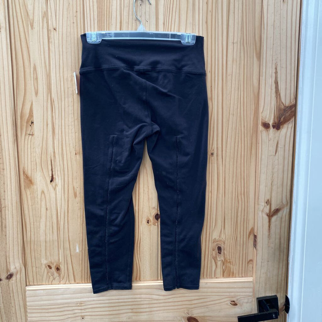 WOMENS ALO BLK LEGGINGS M