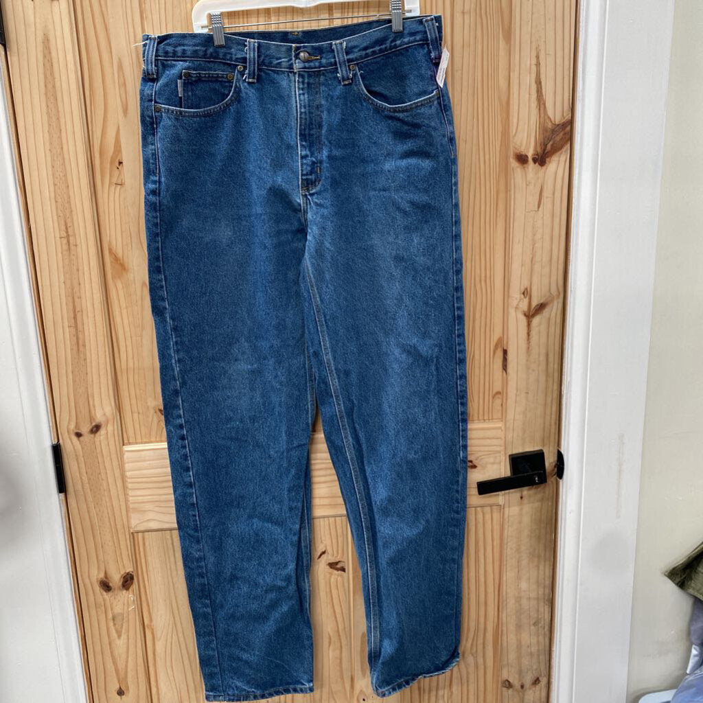 MENS CARHARTT DENIM JEANS 36X36