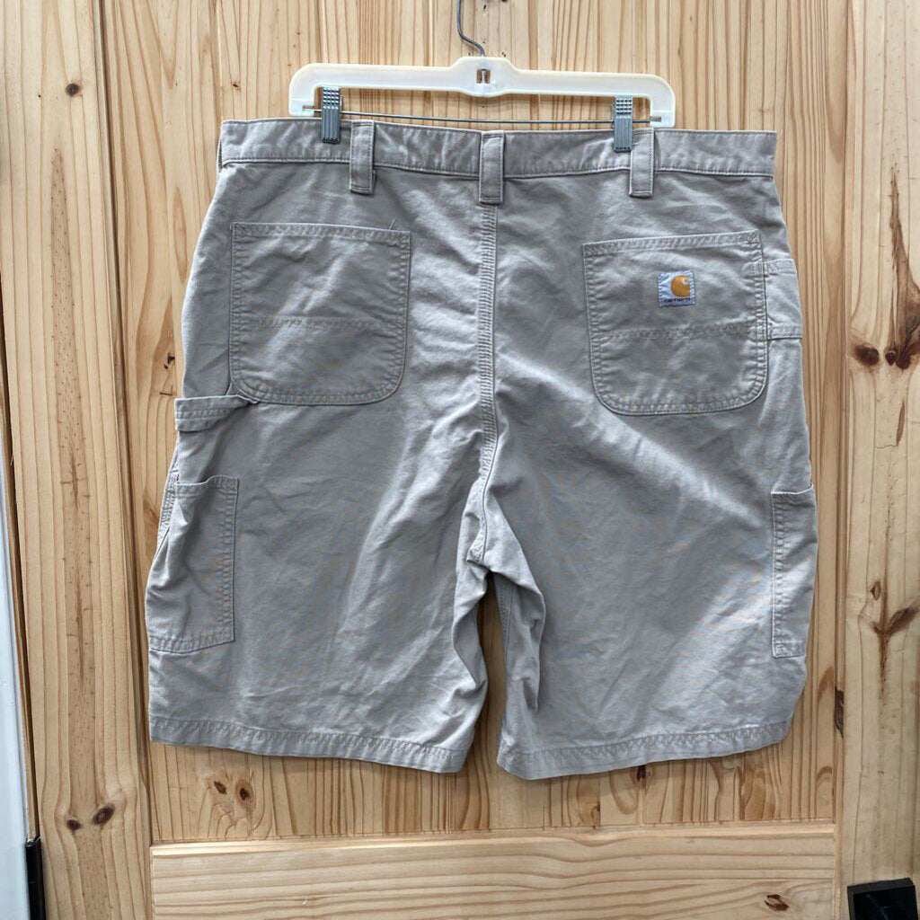 MENS CARHARTT TAUPE SHORTS 42