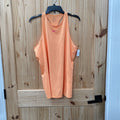WOMENS NIKE BRIGHT ORANGE/DK PINK TANK XL