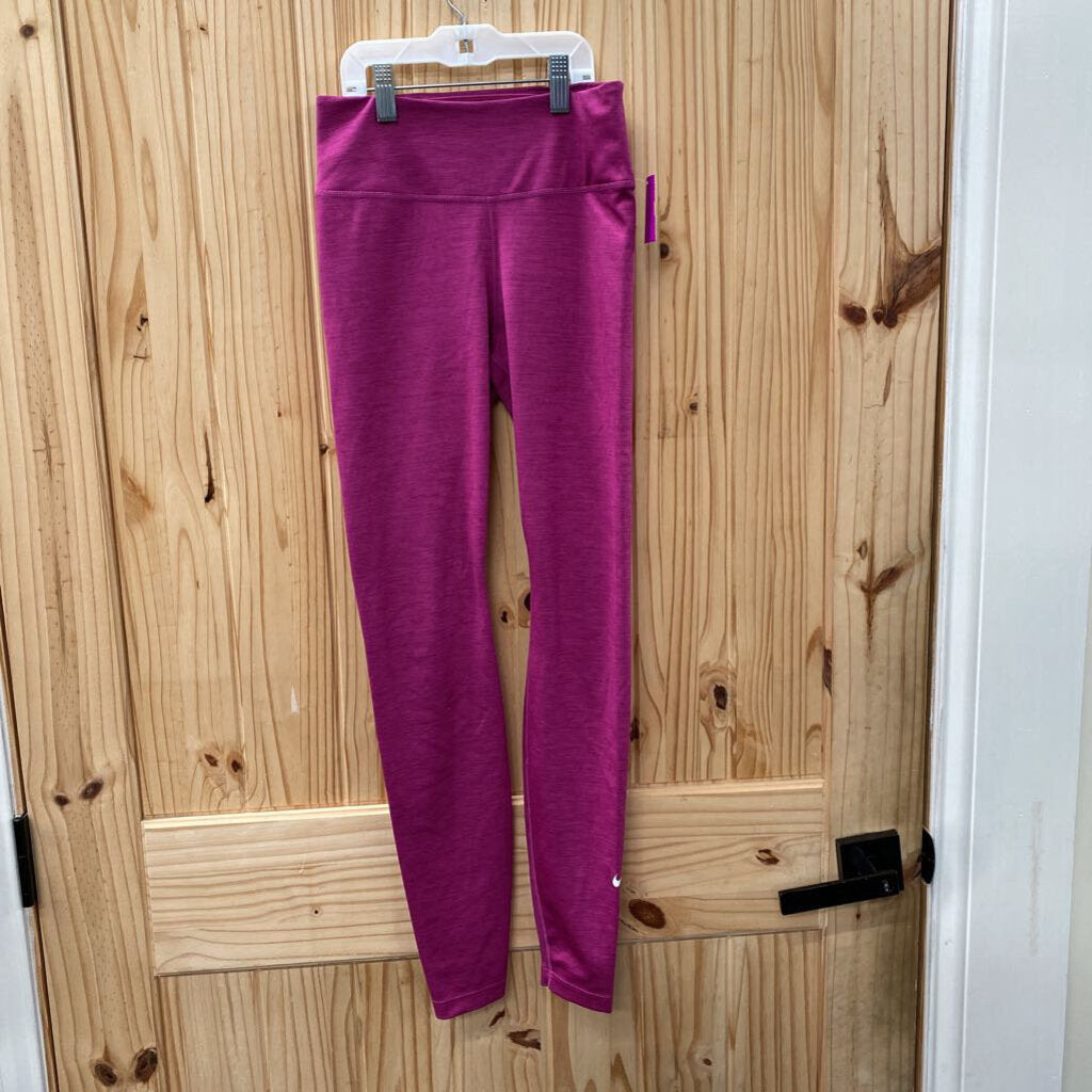 WOMENS NIKE DK MAGENTA LEGGINGS XS