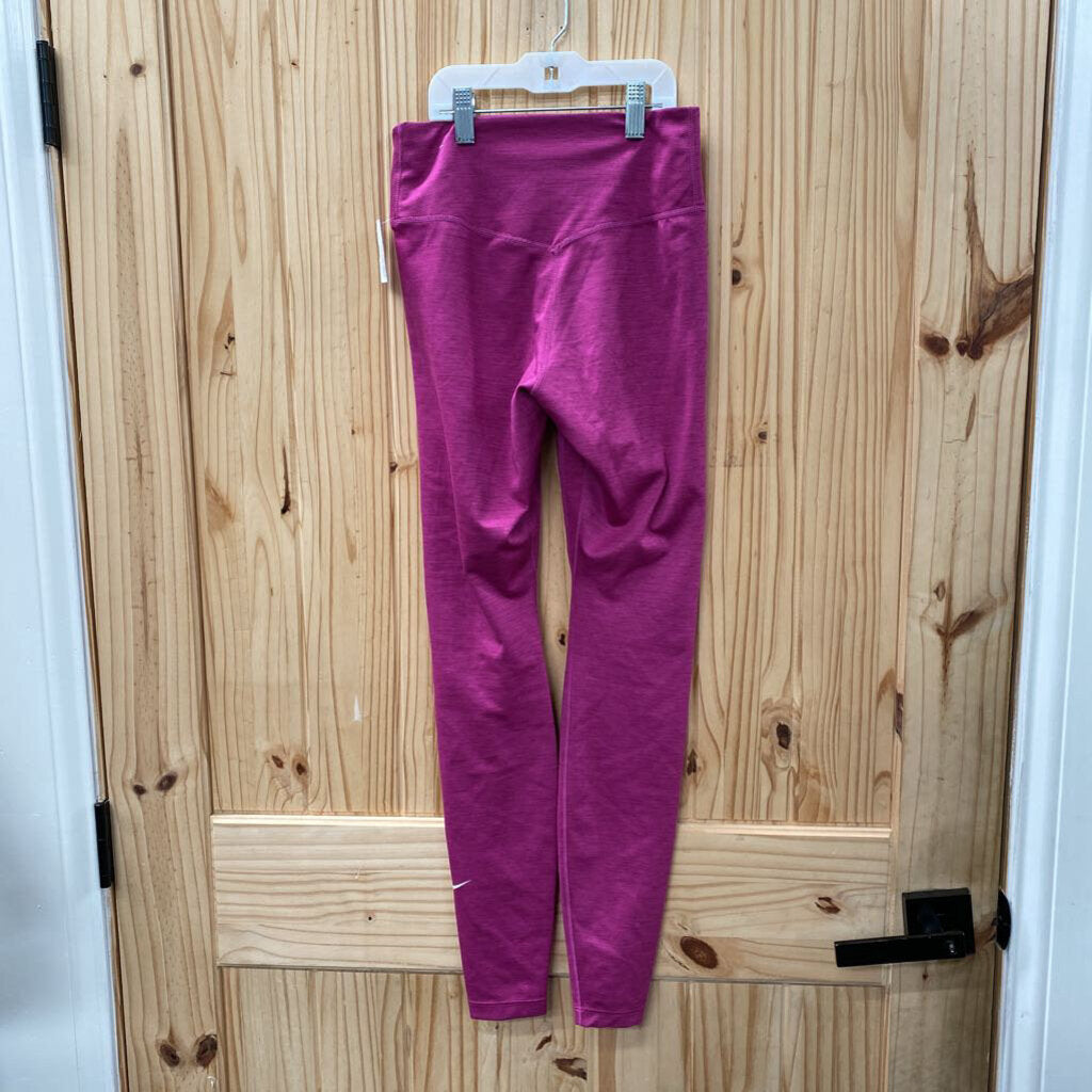 WOMENS NIKE DK MAGENTA LEGGINGS XS