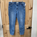 WOMENS ABERCROMBIE & FITCH DENIM JEANS 16L