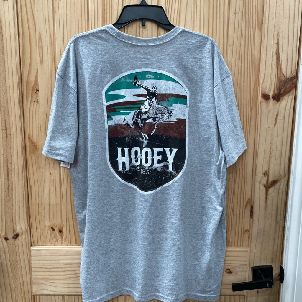 MENS HOOEY GREY T-SHIRT 2XL