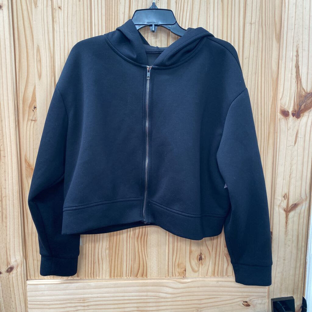WOMENS A NEW DAY BLK CROP TOP JACKET XL