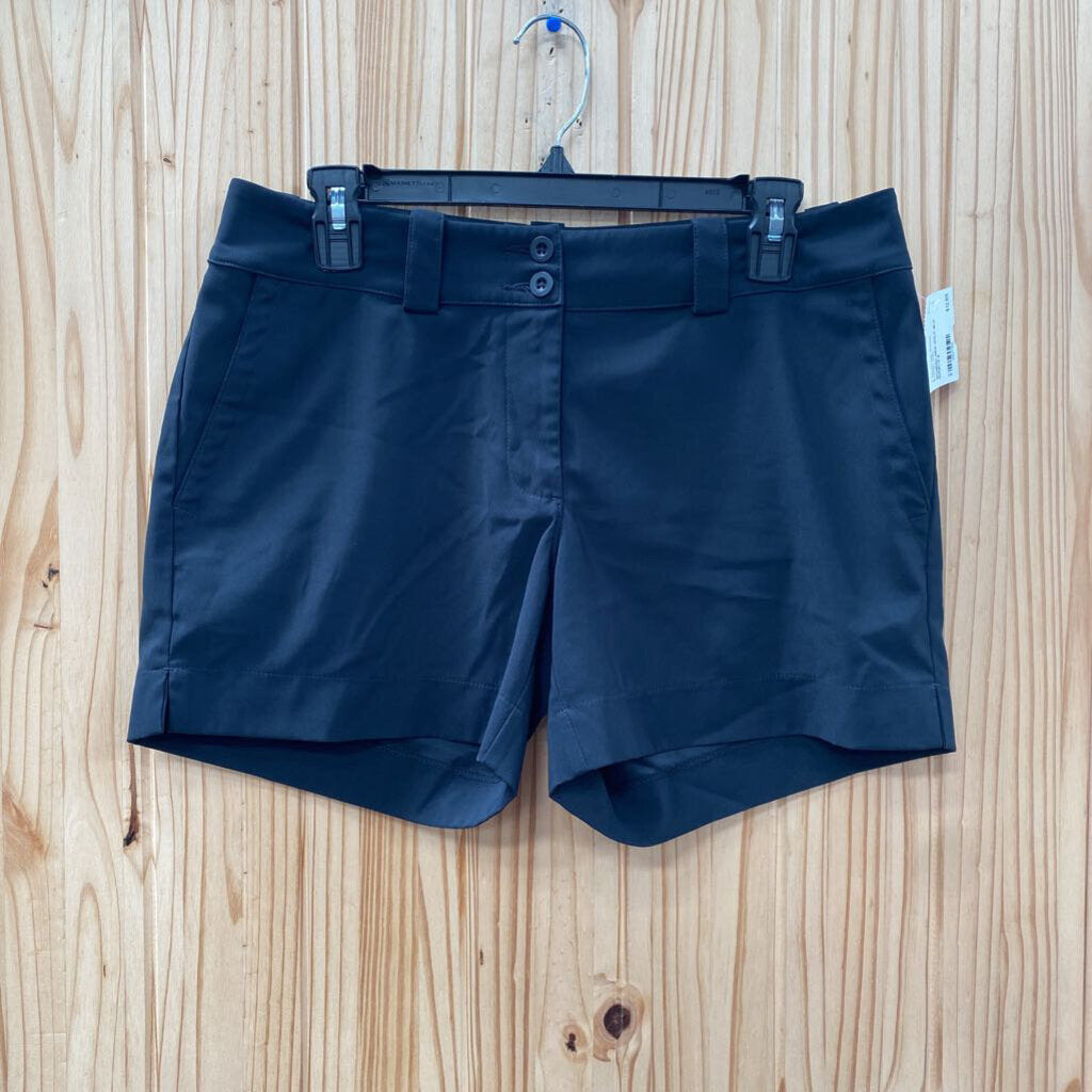 WOMENS NIKE GOLF BLK SHORTS 6