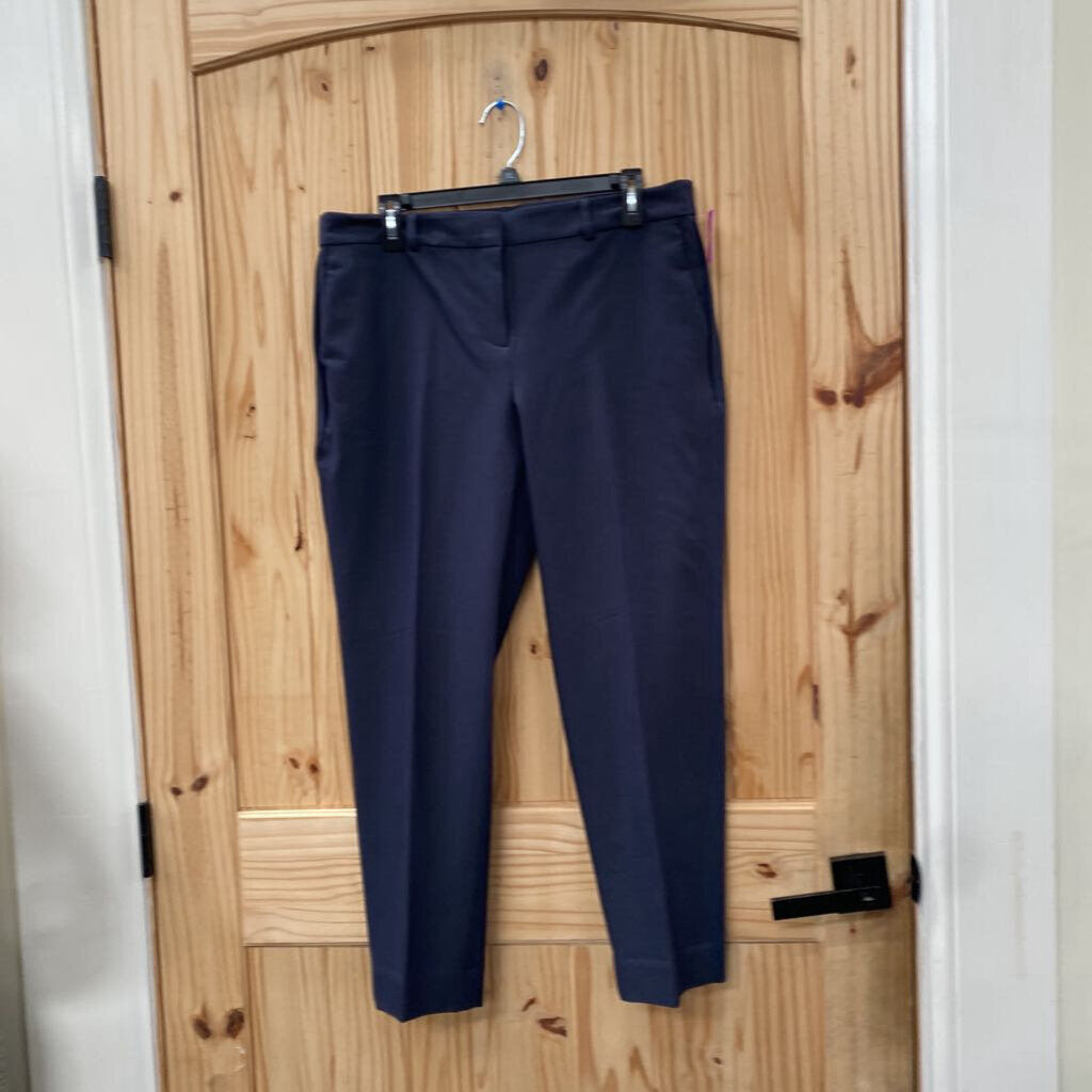 WOMENS LIZ CLAIBORNE NAVY BLUE CASUAL PANTS 10