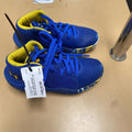 BOYS UNDER ARMOUR ROYAL BLUE/YELLOW 12K