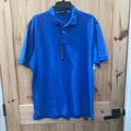 MENS CREMIEUX BLUE POLO SHIRT L NWT