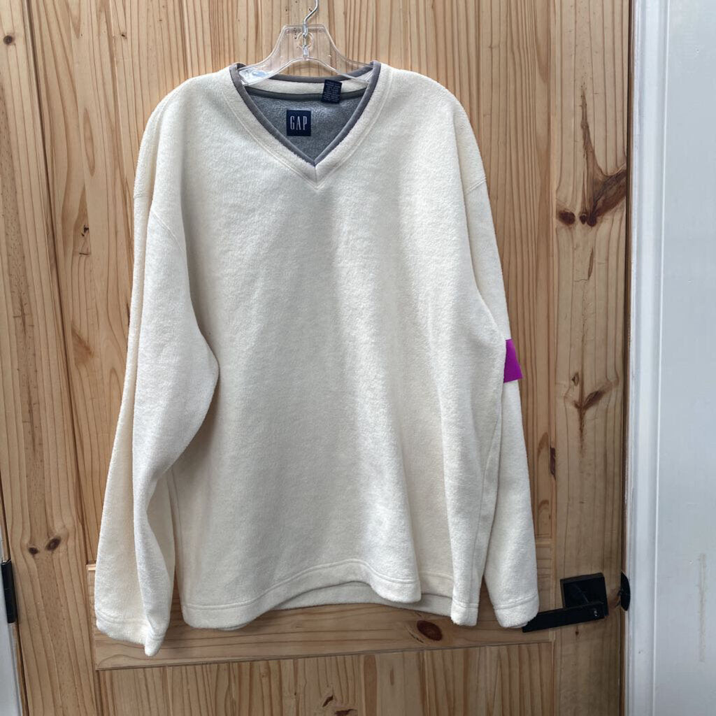 MENS GAP CREAM SWEATSHIRT XL