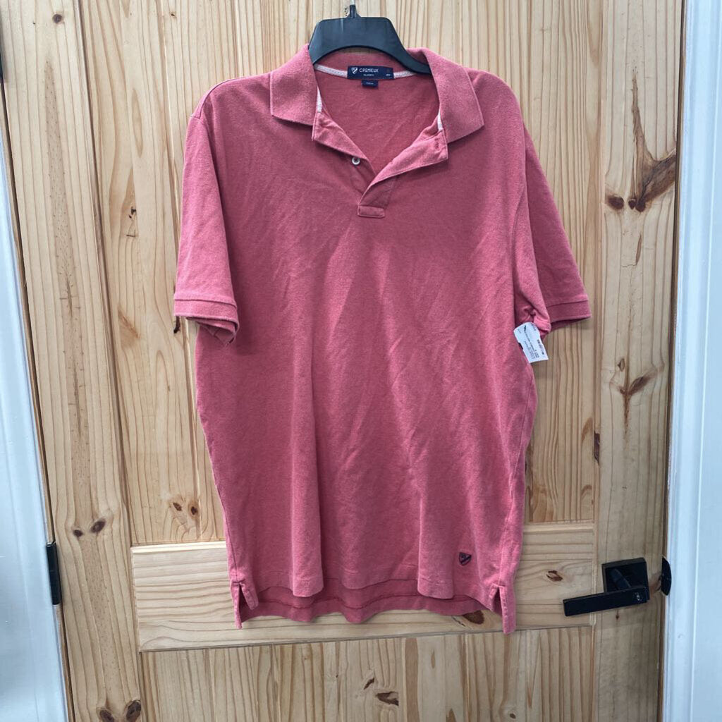 MENS CREMIEUX RED POLO SHIRT M