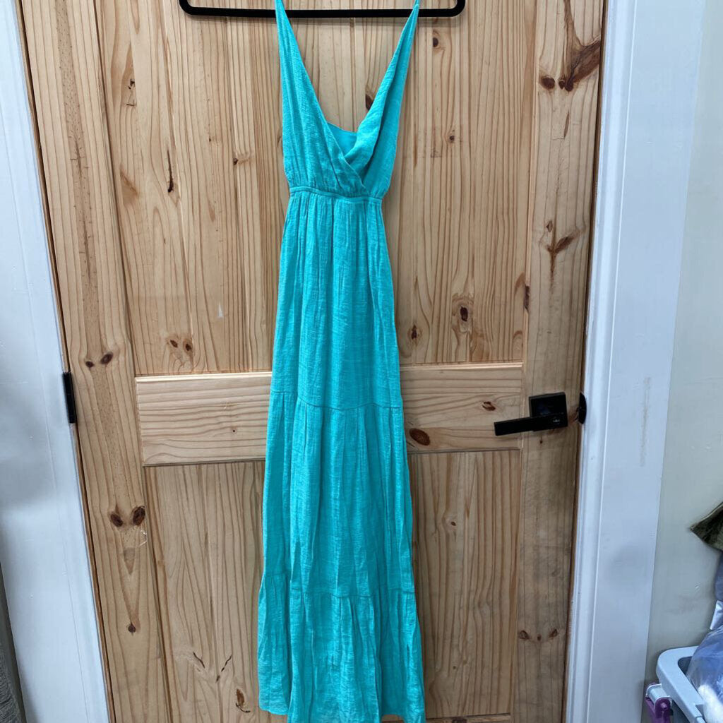 WOMENS TIMING TURQUOISE DRESS S
