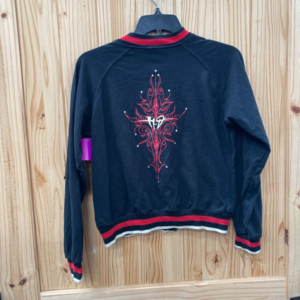 WOMENS HARLEY DAVIDSON JACKET RED/WHITE/BLK S