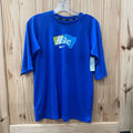 BOYS NIKE SWIM SHIRT LS BLUE XL 14