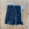 BOYS NIKE SHORTS BLK/WHITE L 12 NWT