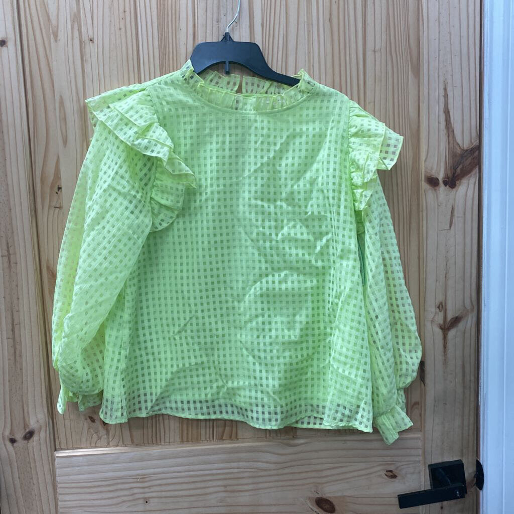 WOMENS JODIFL BRIGHT GREEN TOP M