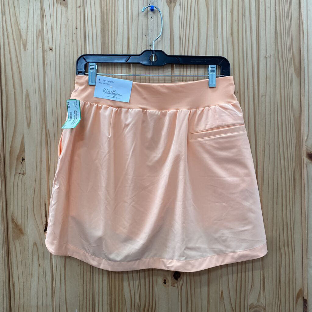 WOMENS WALTER HAGEN PEACH SKORT S NWT