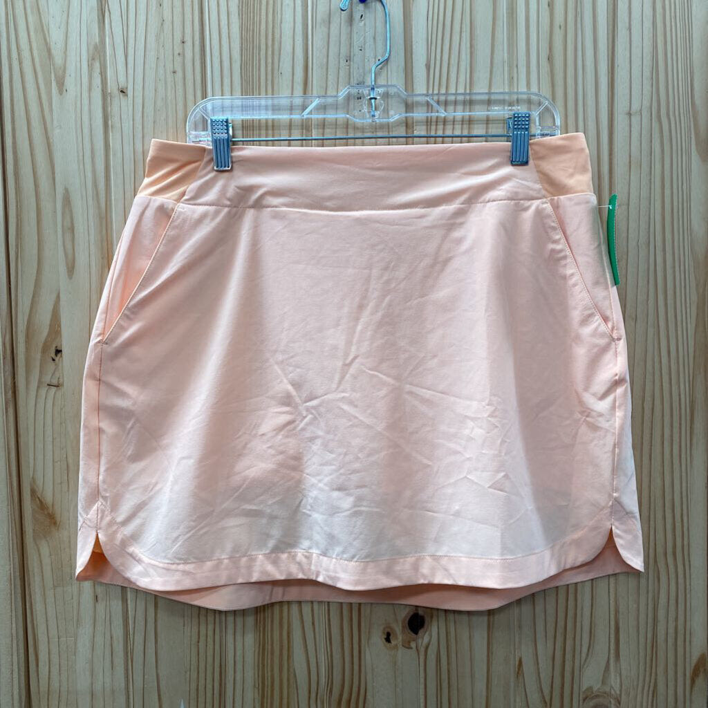 WOMENS WALTER HAGEN PEACH SKORT L NWT