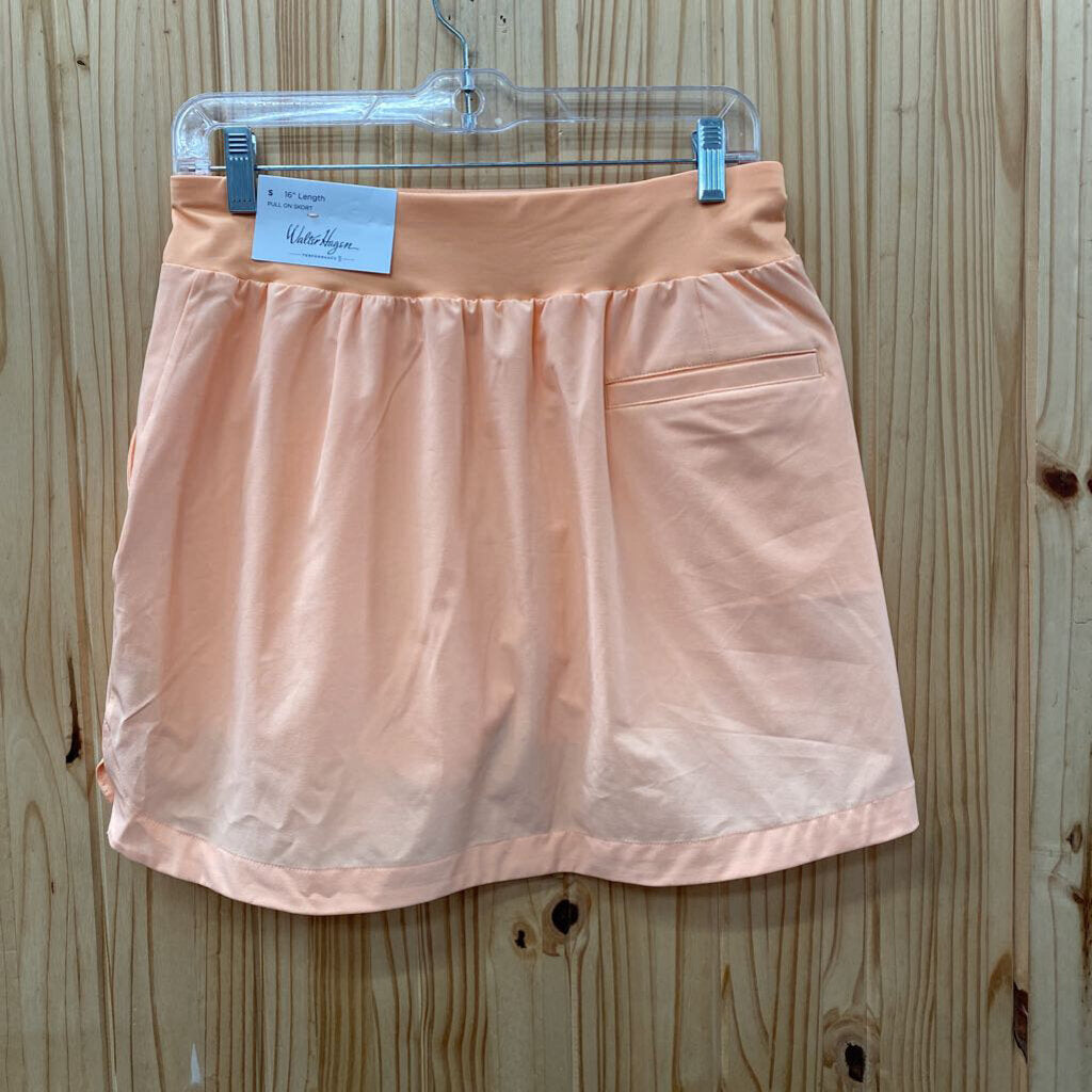 WOMENS WALTER HAGEN PEACH SKORT S NWT