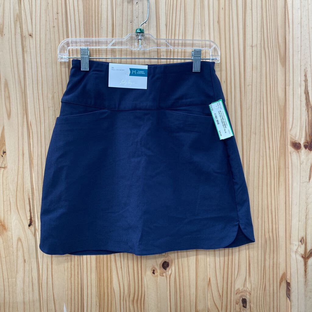 WOMENS WALTER HAGEN NAVY BLUE SKORT XS NWT