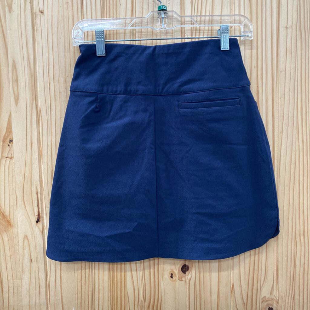 WOMENS WALTER HAGEN NAVY BLUE SKORT XS NWT