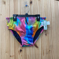 WOMENS SPEEDO MULTI COLOR SWIM BOTTOMS 36 NWT