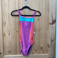 WOMENS SPEEDO MULTI COLOR SWIMSUIT 36 NWT