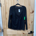 WOMENS TORRID BLK CASUAL TOP 1 1X NWT