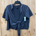WOMENS 2PC SET DK GREY W/RHINESTONES 1X