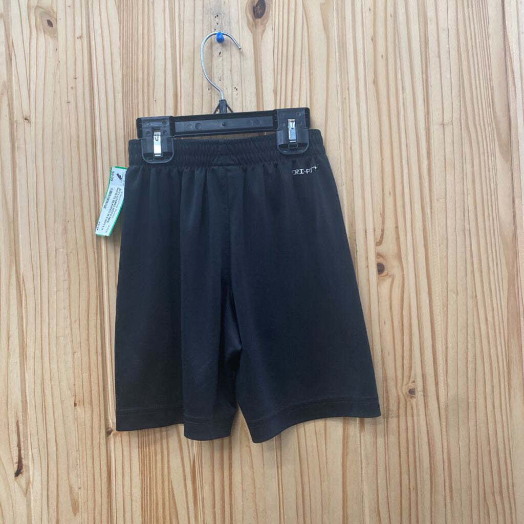 BOYS NIKE SHORTS BLK/RED M 6