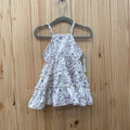 GIRLS FLORAL SL DRESS 3/6M