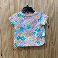 GIRLS 2PC SET PINK/FLORAL 6/9M