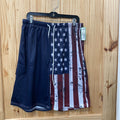 MENS NAVY BLUE/WHITE/WINE W/STARS XL
