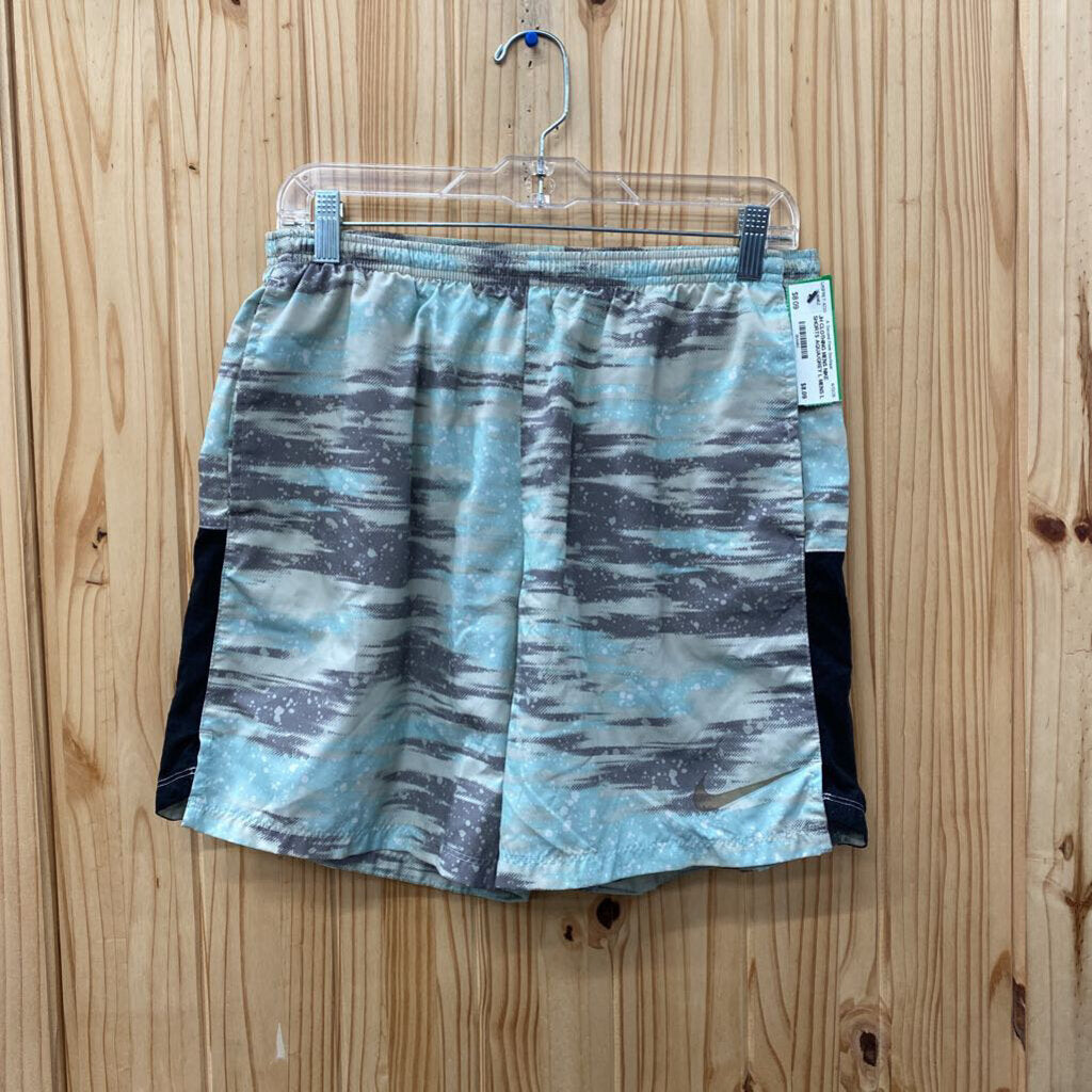 MENS NIKE SHORTS AQUA/GREY L