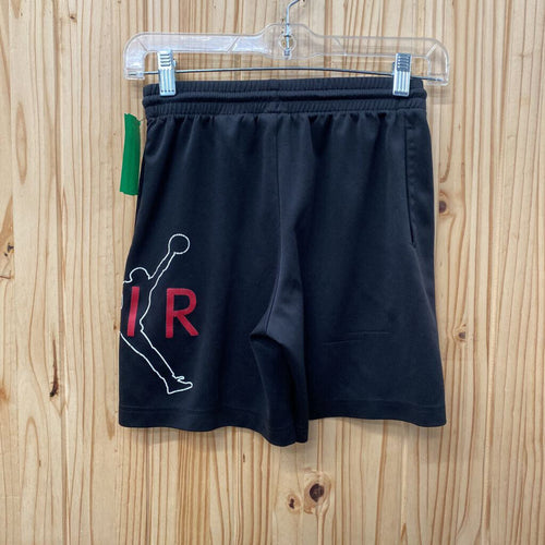 BOYS AIR JORDAN SHORTS BLK/RED M 10/12