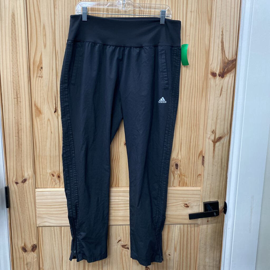 WOMENS ADIDAS BLK JOGGER PANTS L