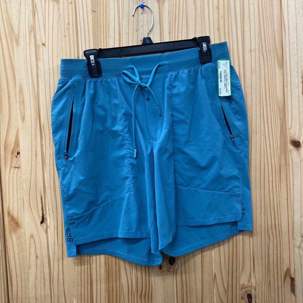MENS LULULEMON TEAL SHORTS L